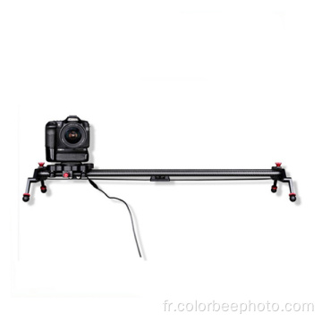 Rail de rail de glissière de caméra Dolly en fibre de carbone